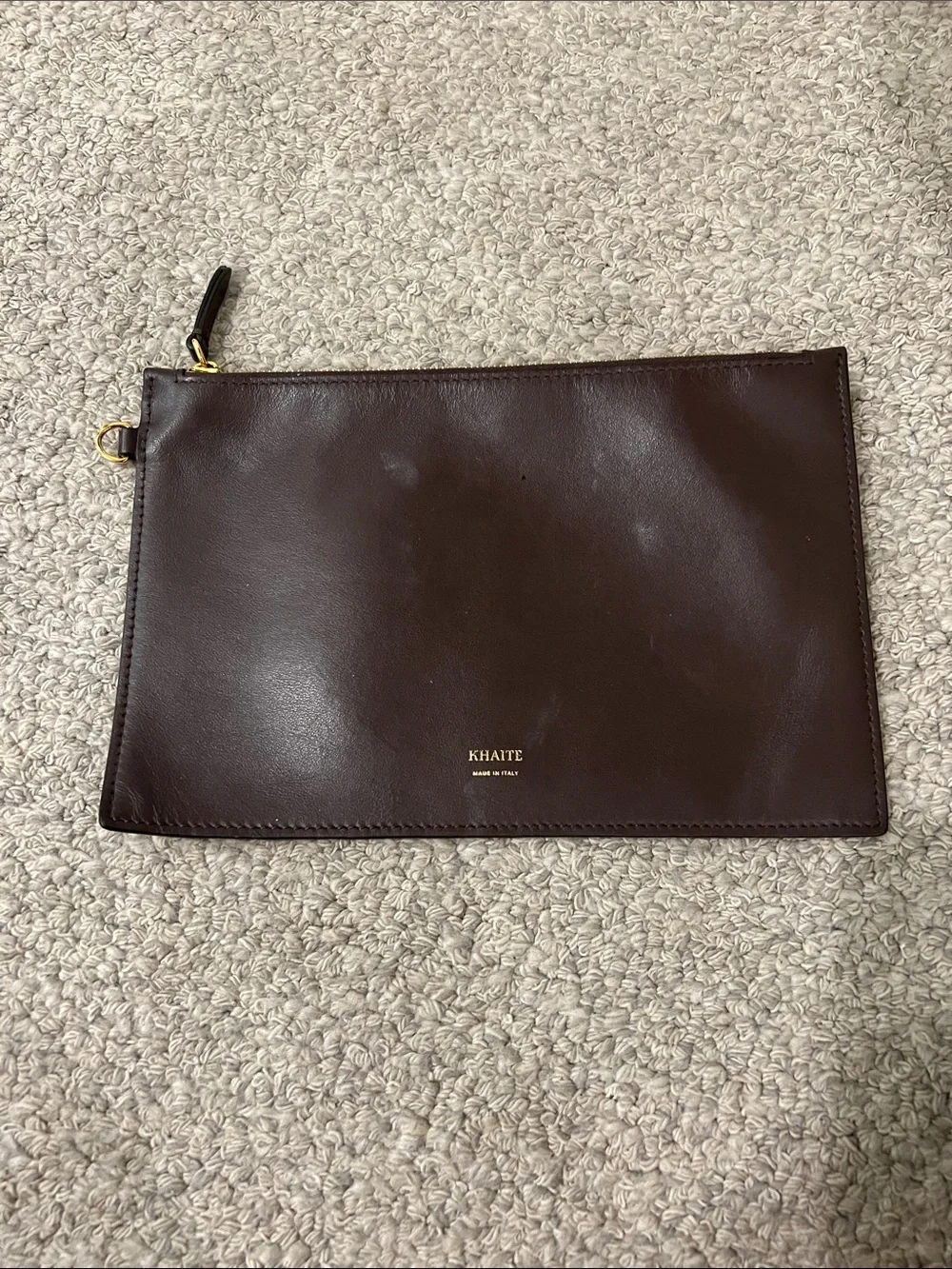KHAITE Dark Brown Suede Hobo Bag - Picture 7 of 9